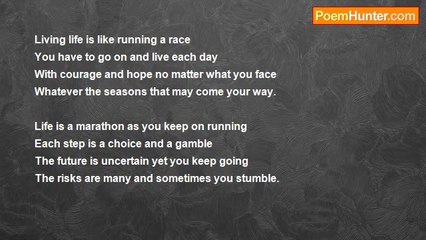 Cynthia BuhainBaello - Running The Race