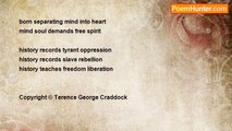 Terence George Craddock (Spectral Images and Images Of Light) - Humanity Always Rises From Slavery