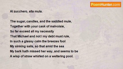 Michelangelo Buonarroti - Ix. _thanks for a gift._