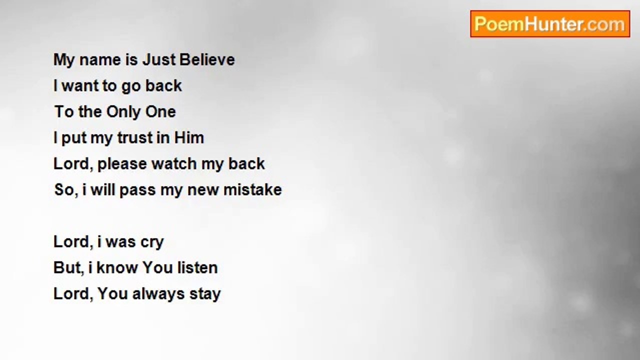 Just Believe - Just Believe