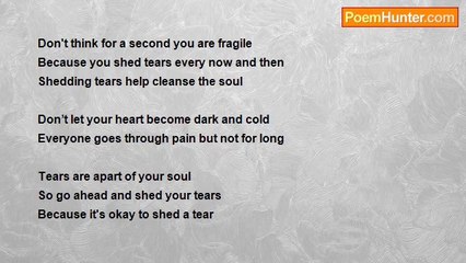 Alisha Ricks - It's Okay to Shed  A Tear