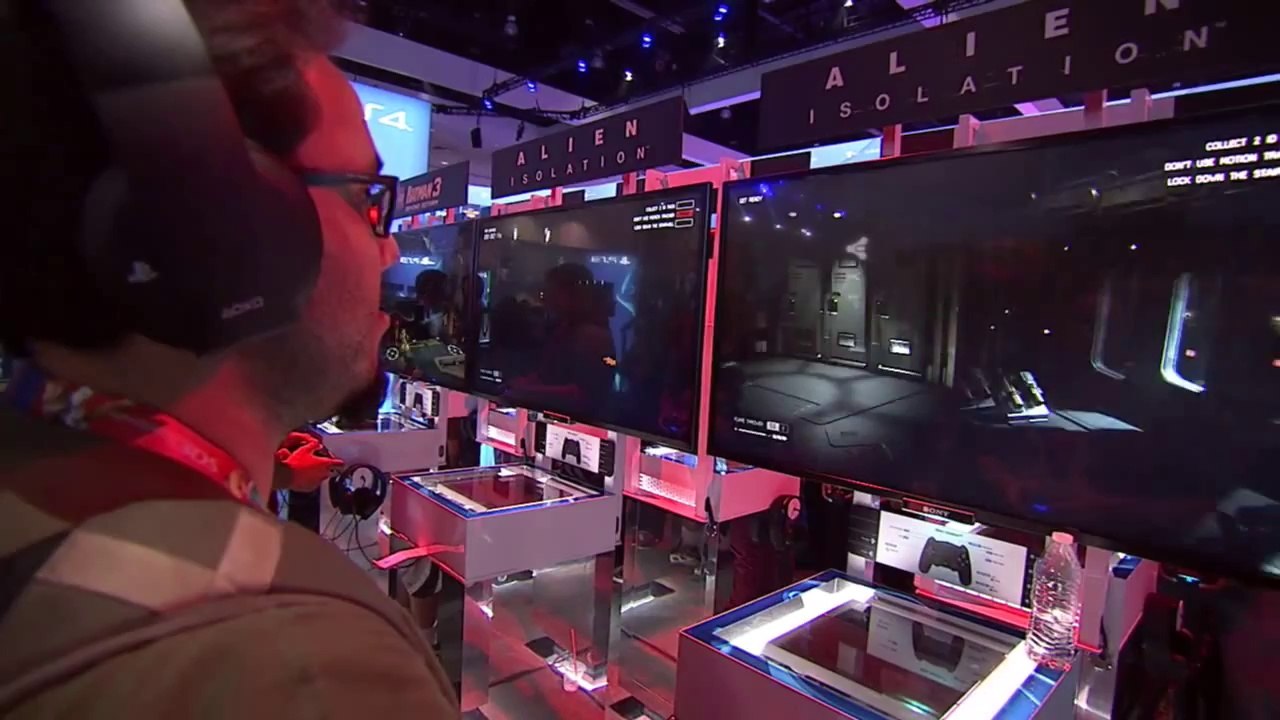 PlayStation E3 2014  Alien Isolation  Live Coverage (PS4) (HD)