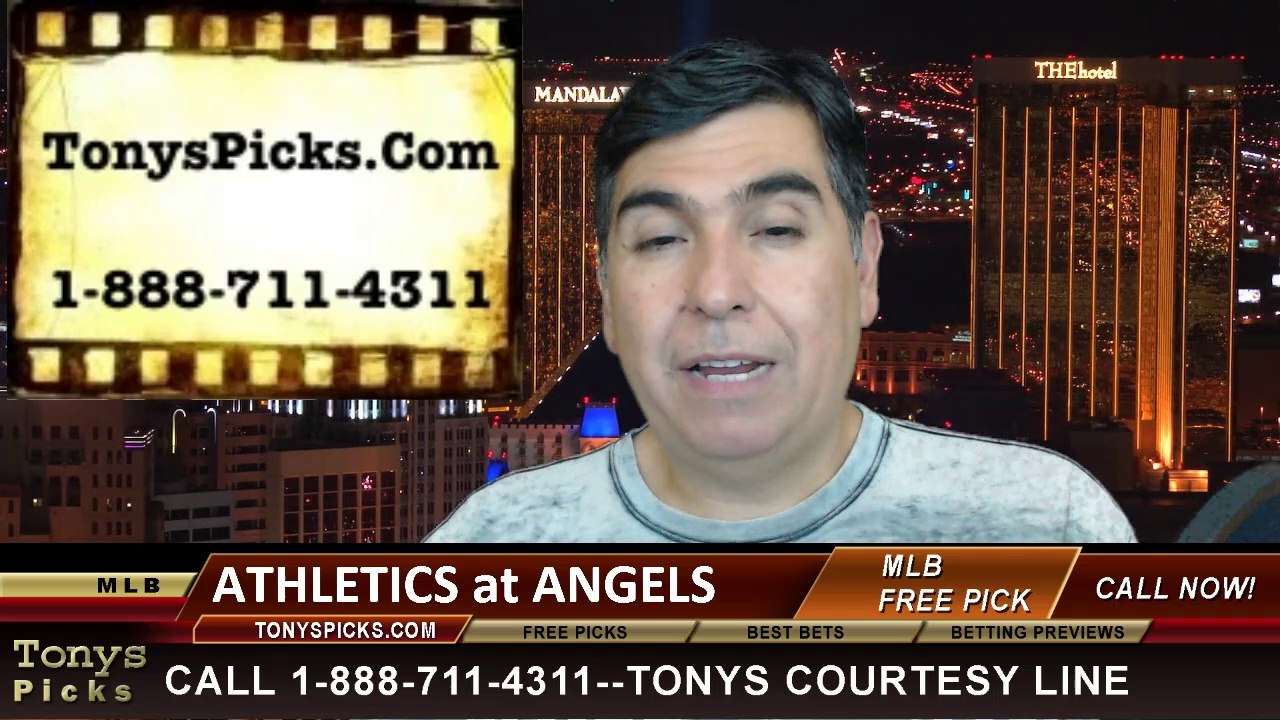 MLB Odds LA Angels vs. Oakland Athletics Pick Prediction Preview 6-11-2014