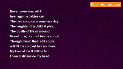 George Bernard Hough - Music and the Senses (hearing)