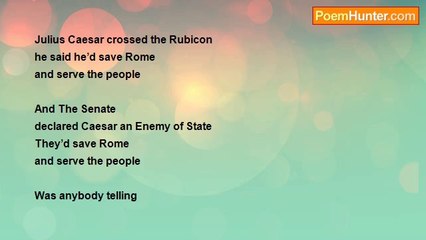 Raj Arumugam - Julius Caesar Crossed The Rubicon