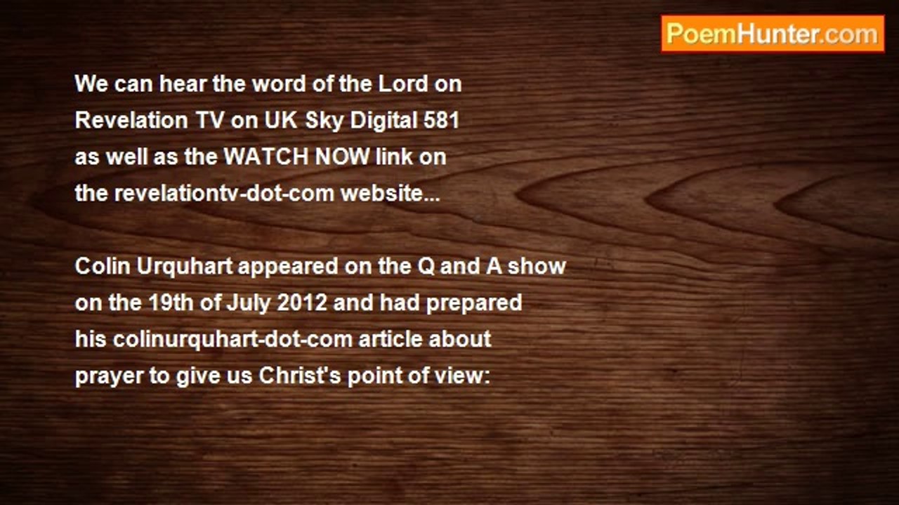 Denis Martindale - Pray From The Heart