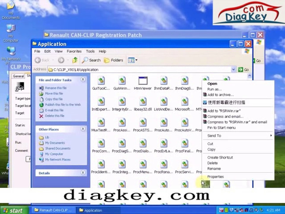 How to install Renault CAN Clip V136 Diagnsotic Tool