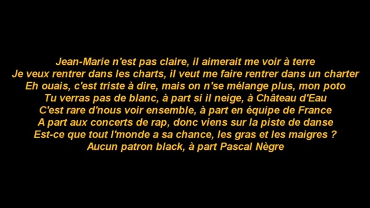 Fababy - Le Jour Se Lève ft. La Fouine (Paroles / Lyrics)