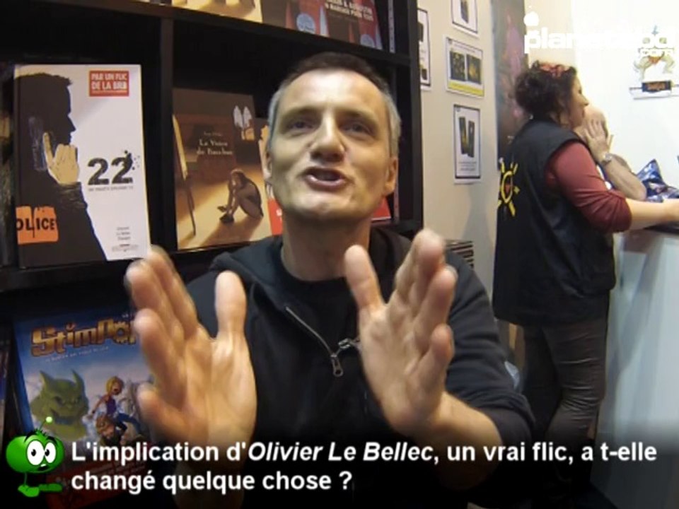 Thierry Chavant en interview sur PlaneteBD.com
