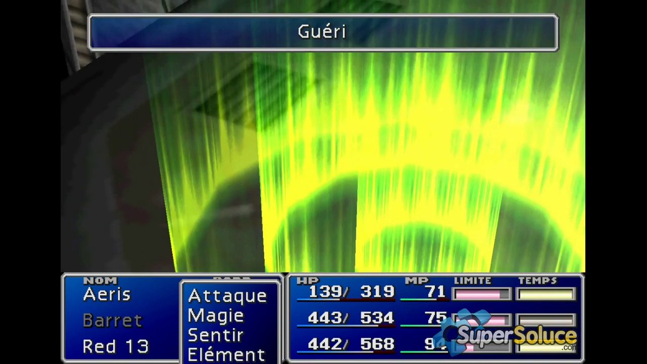 Guide Final Fantasy VII : Boss Cent Artilleurs & Helimitrailleuse