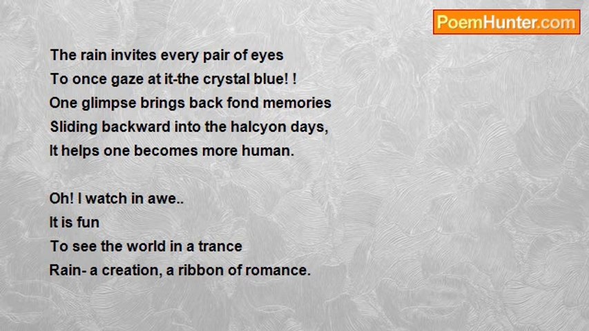 Apurva Iyengar - The Rain
