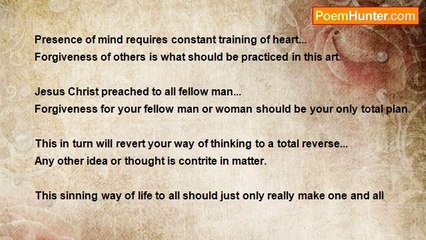 Michael Gale - Having A Presence Of A Loving And Forgiving Mind.