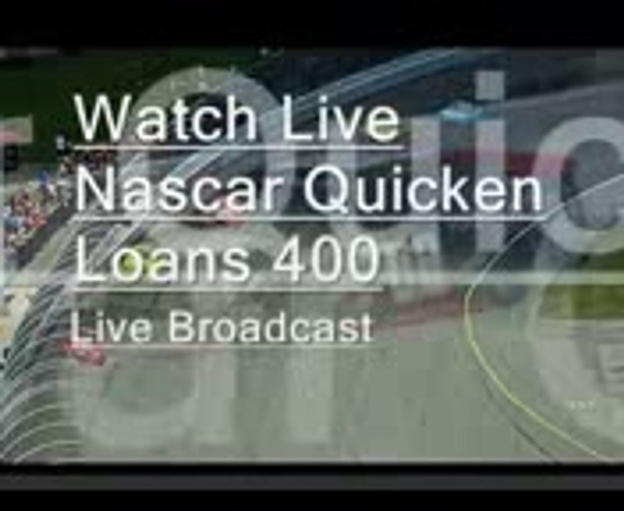 streaming nascar Quicken Loans 400 race live online
