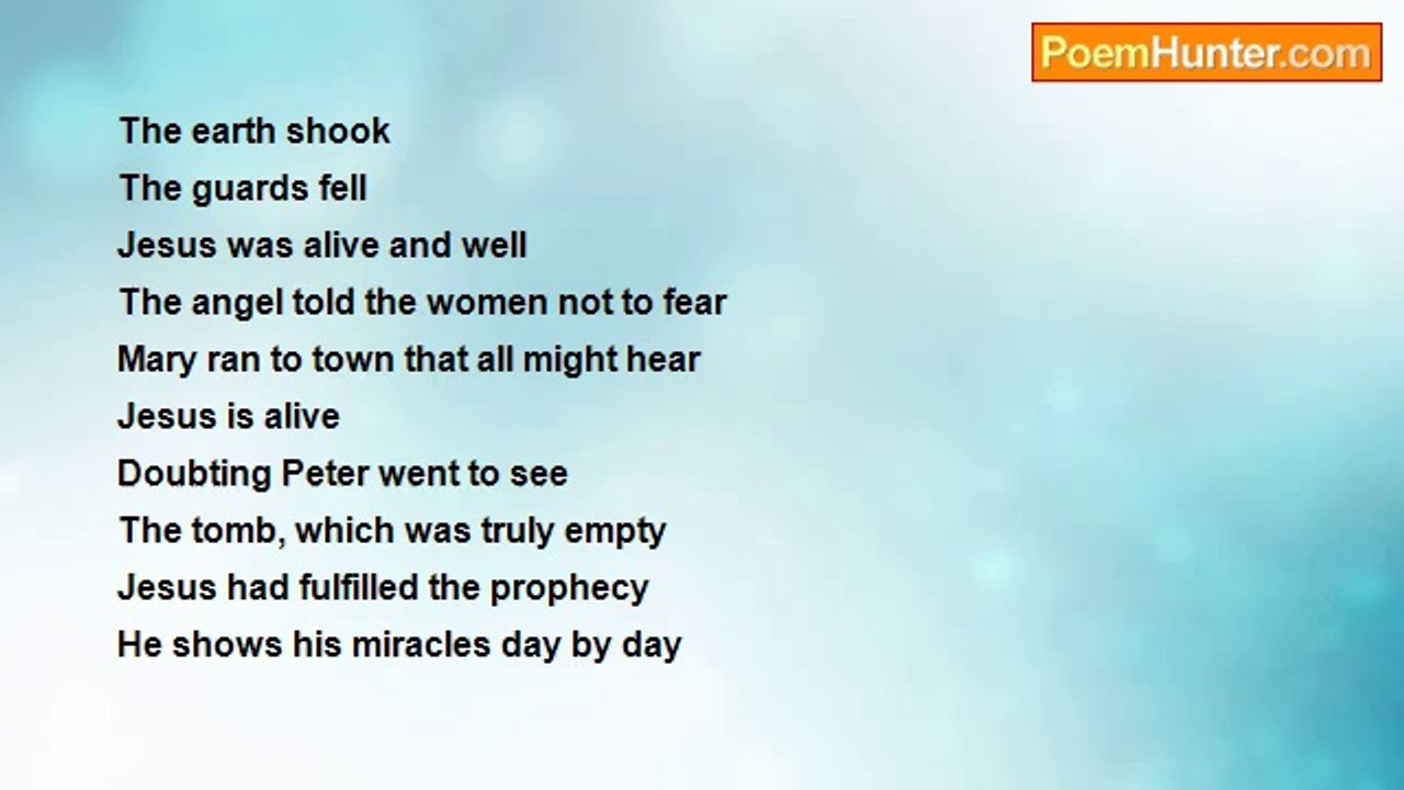 leanna hall - He Arose!