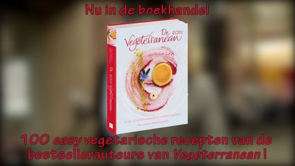 Antoinette Hertsenberg met promotie  het boek De easy Vegeterranean