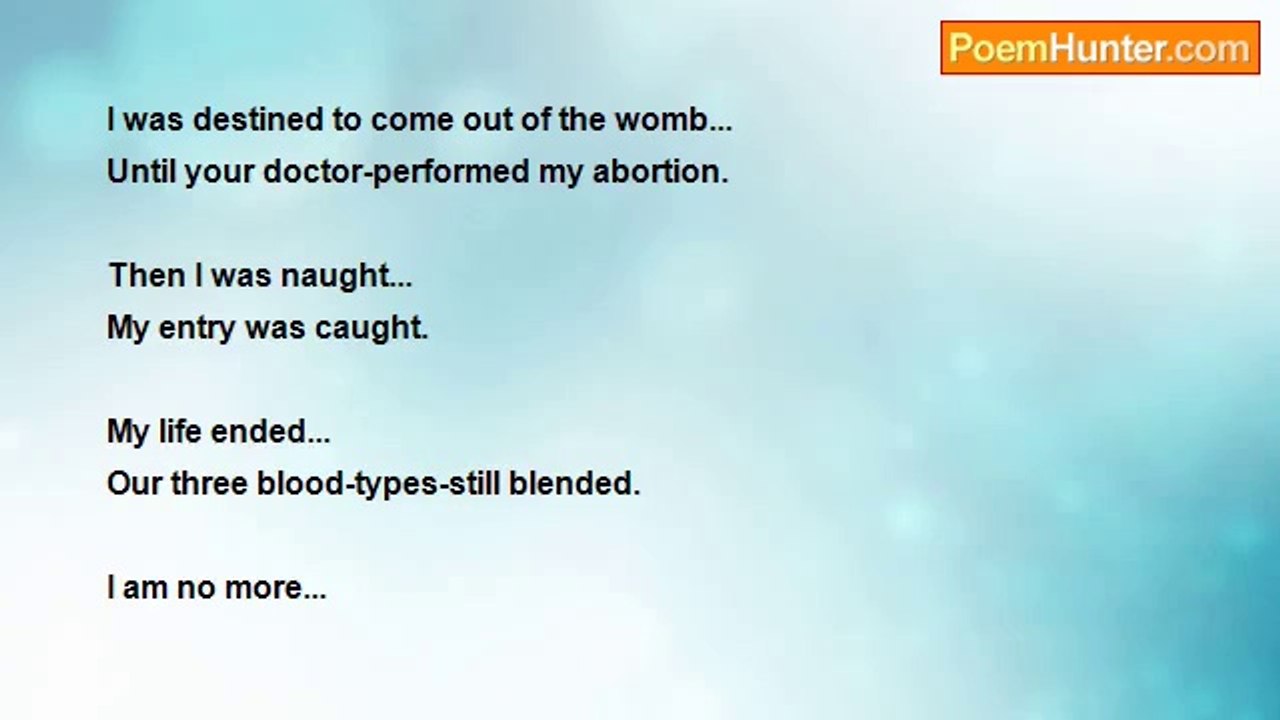 Michael Gale - A Successful Abortion.