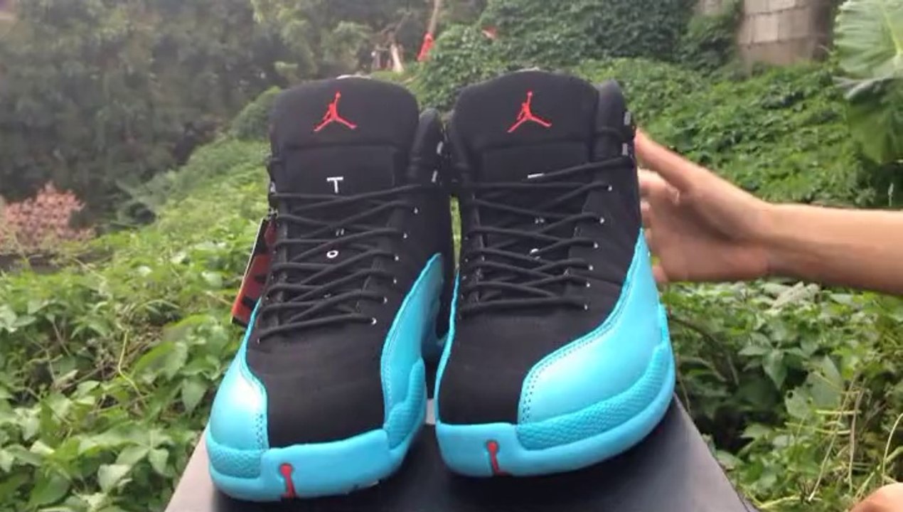 *sportsytb.ru* Cheap Online Nike Air Jordan 12 AAA Shoes 2013 Mens Gamma Black Blue