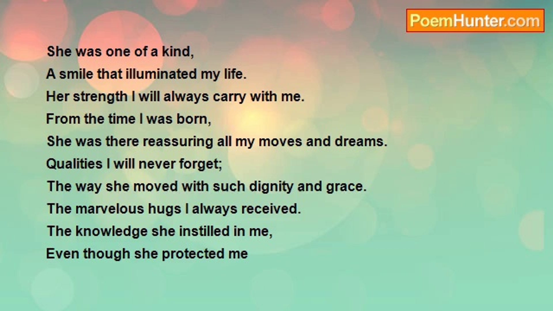 ⁣Corey Thomas - Nick's poem