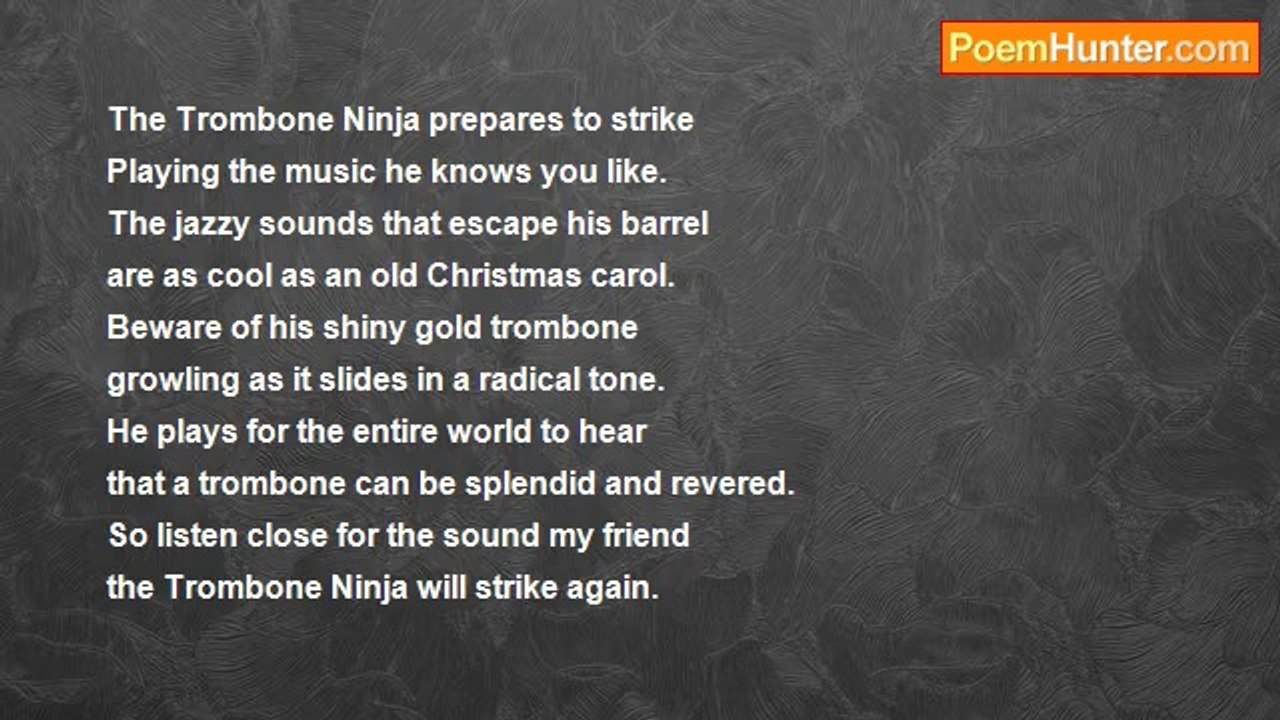 P.M. Rocha - Trombone Ninja