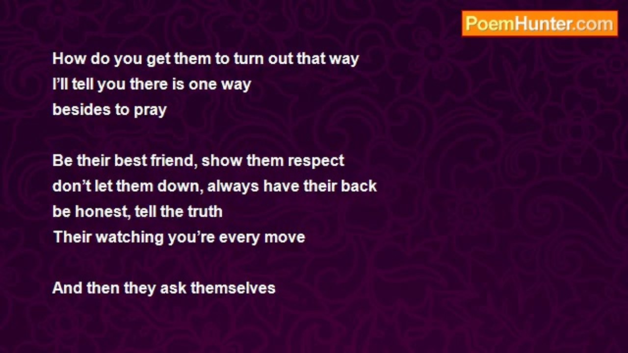 Life in a Poem - The Secret to Good Children | Love Through Poetry