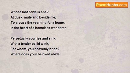 Kazi Nazrul Islam - Evening Star