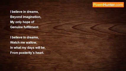 venessa ambrose - I Believe In Dreams