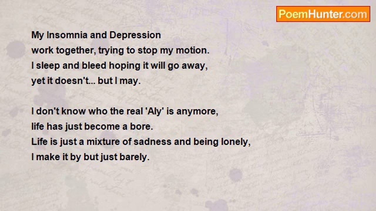 Ally Brock - Depression