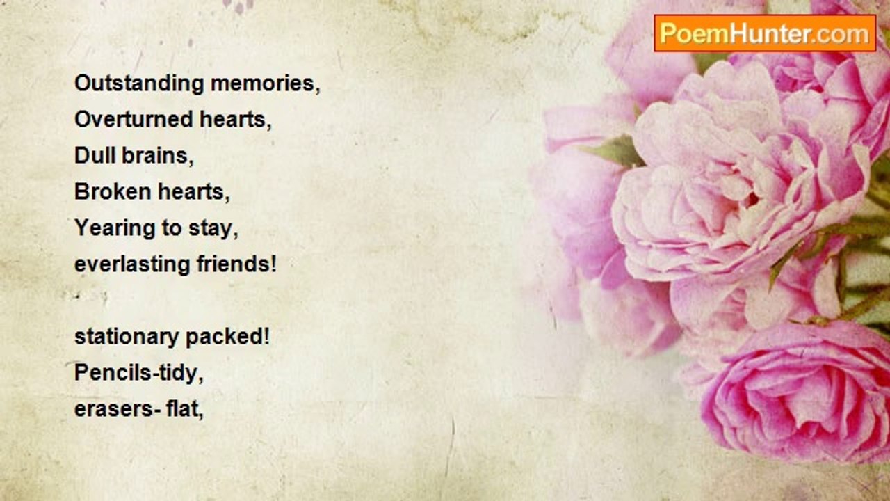 sayma siddikha - Leavers Poem!