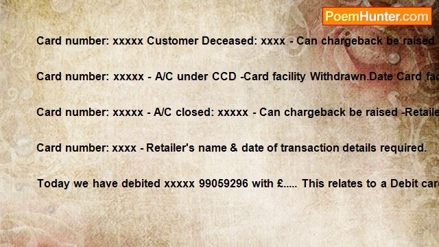 Chie Boy - 1802 Notes