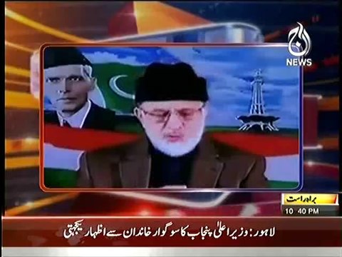 Nusrat Javed Blasted on Dr. Tahir ul Qadr iin a Live Show