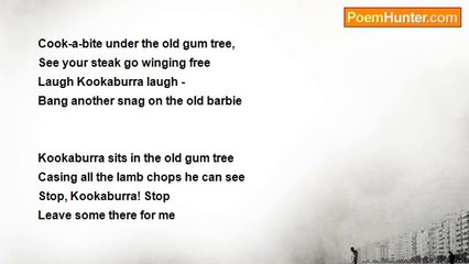 Keith Johnson - One Kooka Short of a Barbecue - The Kookaburra