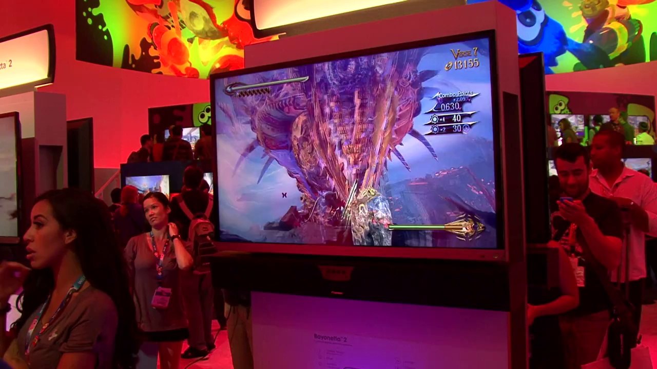 Bayonetta 2 - Gameplay Wii U E3 2014