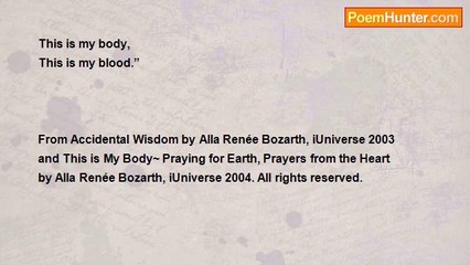 Alla Renee Bozarth - Before Jesus