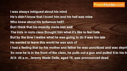 Suicidal Happiness - My Jeremy Wade Delle