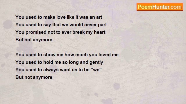 The Poet Darkling - Not Anymore