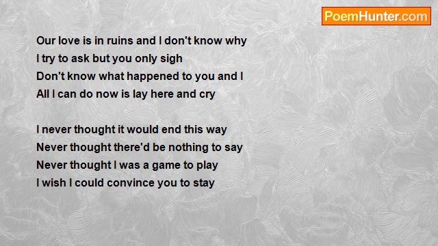 The Poet Darkling - Ruins