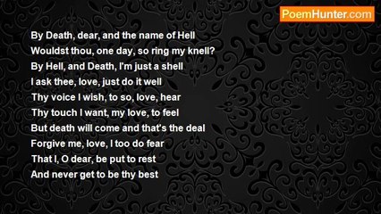 Locura Alaam - By Death, dear, and the name of Hell