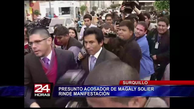 Agresor de Magaly Solier niega cargos en su contra ante la Policía