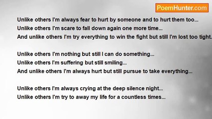 Mark Clement Joseph S. Ferreras - Unlike others I'm... - Darkpalm21