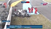 24 Heures du Mans: crash impressionnant de Loïc Duval lors des essais libres