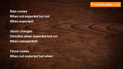 Ramesh T A - An Irony Of Nature!