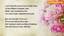 Linda Winchell - 'My Christmas Prayer' (For all who have lost a loved one)