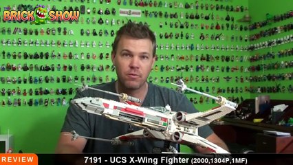 LEGO Star Wars UCS X-Wing Fighter Review   LEGO 7191