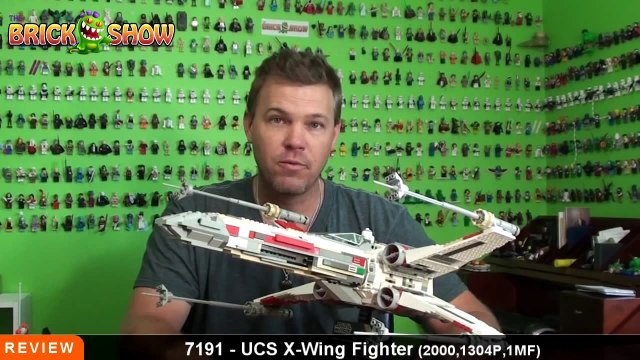 LEGO Star Wars UCS X-Wing Fighter Review LEGO 7191