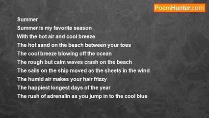 Kelsey Isham - Summer