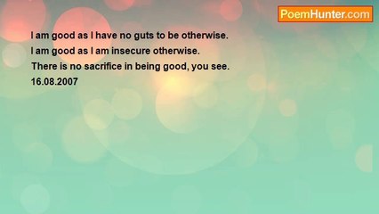 Rm.Shanmugam Chettiar. - Being good