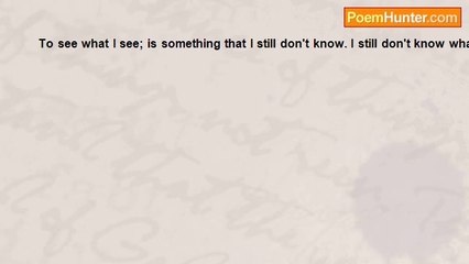 Brian Flores - To see what I see