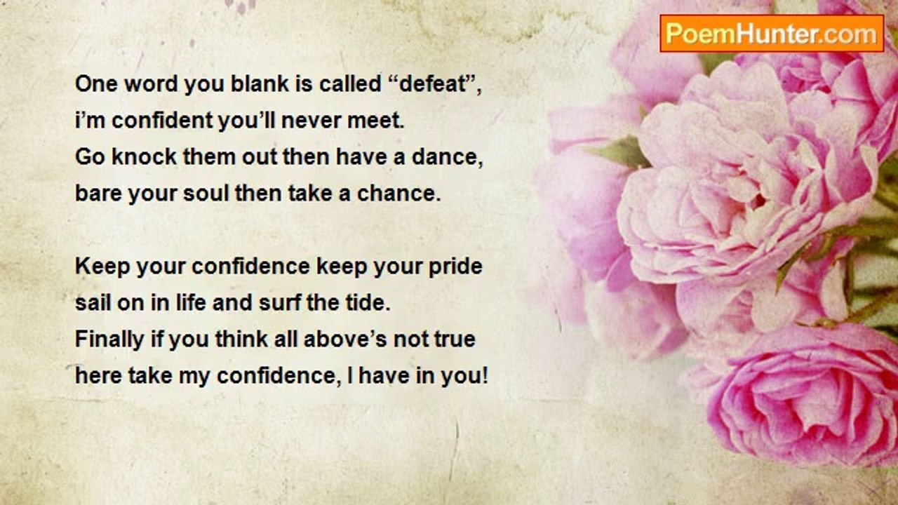 Mark Curtis - Confidence