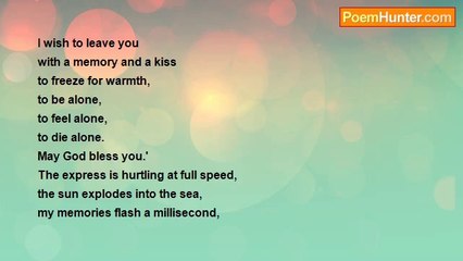 Endre Ady - Benediction From A Train