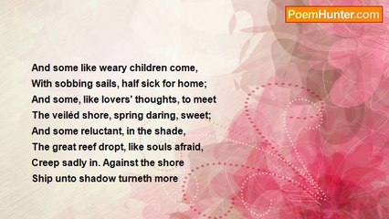 Elizabeth Stuart Phelps Ward - Saturday Night In The Harbor